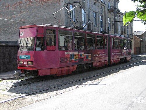 Gera KT4D 239 السابقة في ليباجا، لاتفيا