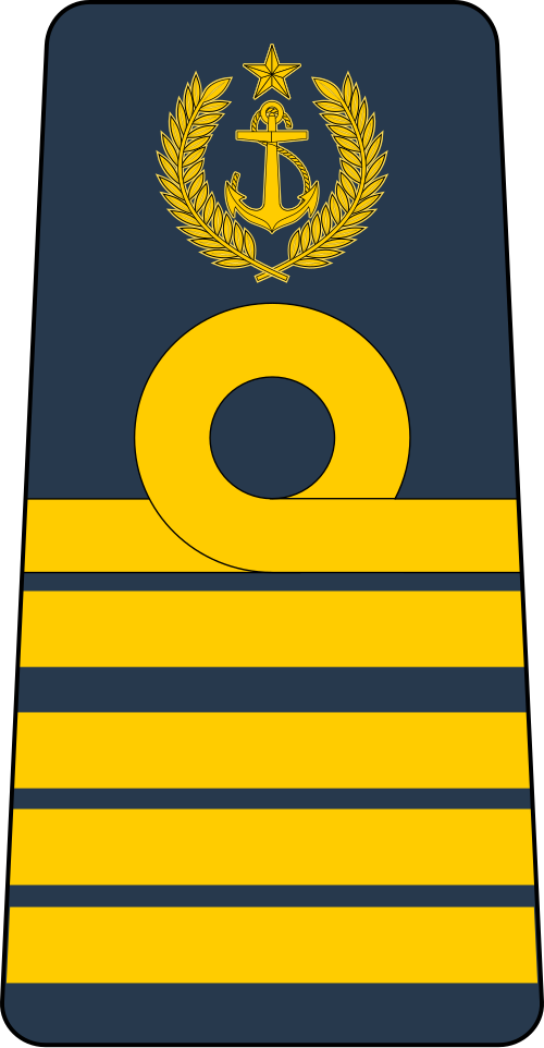 Capitaine de vaisseau (البحرية الغابونية)
