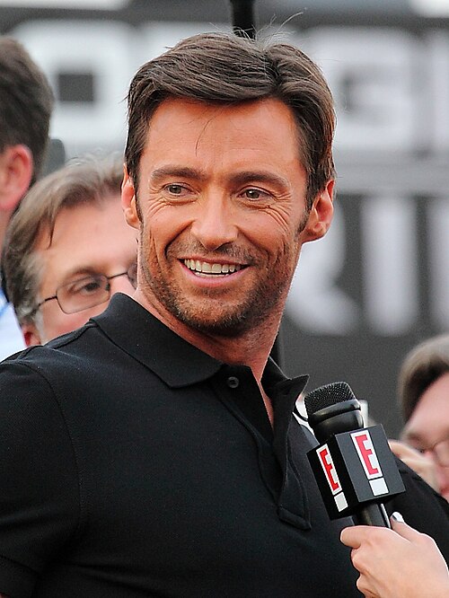 صورة لهيو جاكمان في العرض الأول لفيلم X-Men Origins: Wolverine عام 2009
