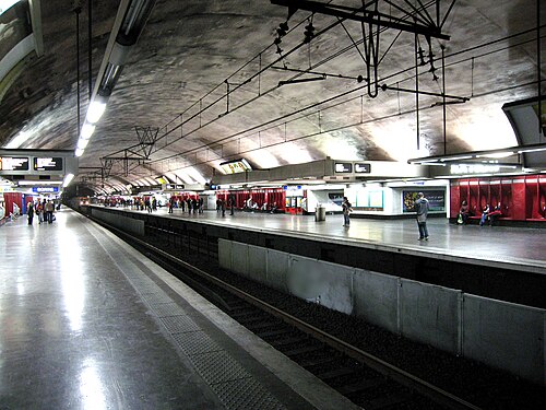 منصات RER A