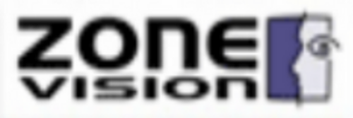 الشعار الأول لشركة Zone Vision الذي تم استخدامه من عام 1991 إلى عام 2005