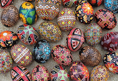 بيض عيد الفصح الأوكراني