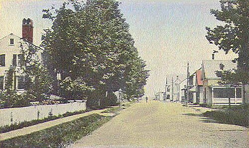 مشهد من الشارع حوالي عام 1910