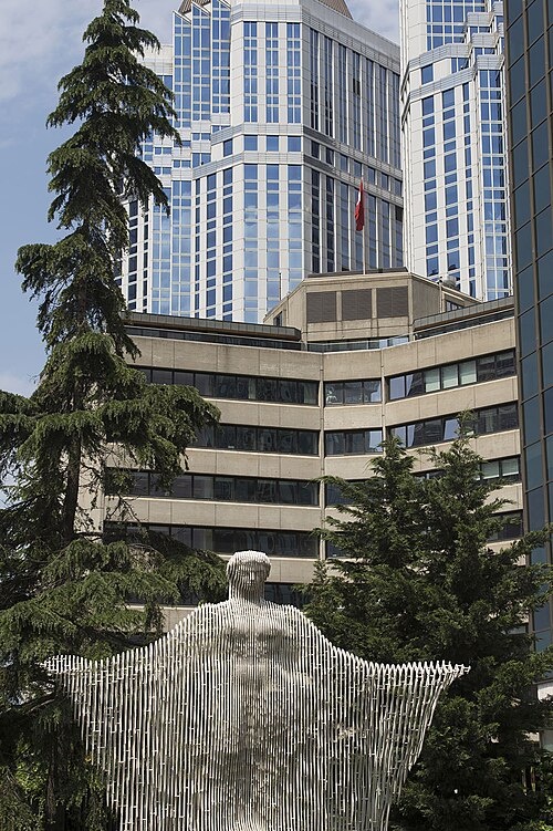 Iş Bank buildings Lower floors