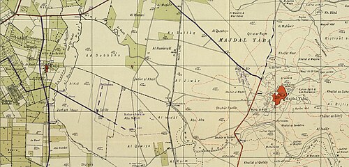 مجدل يابا 1941 1:20000