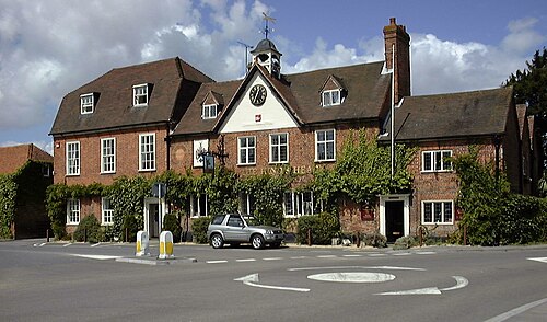 A photograph of a public house