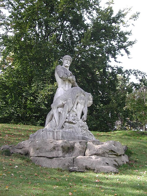 حطام السفينة، بريشة أنطوان إيتكس (1859).
