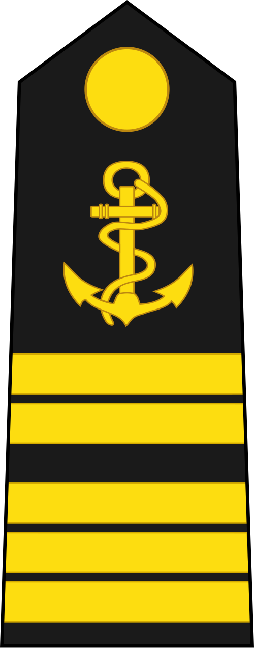 Capitaine de vaisseau (بحرية بنين)