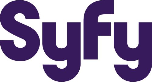 تم تغيير شعار قناة Sci-Fi إلى Syfy بعد شعار [[Starz]] في عام 2008.