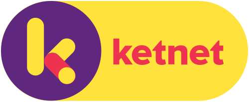 الشعار السادس لشركة Ketnet مع نص، المستخدم من عام 2015 إلى عام 2021
