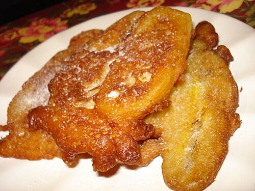 مارويا أو كومبو، فطائر الموز