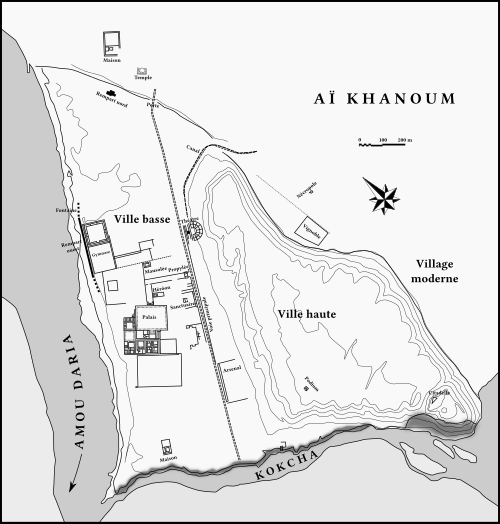 مخطط تخطيطي لمدينة الخانوم.