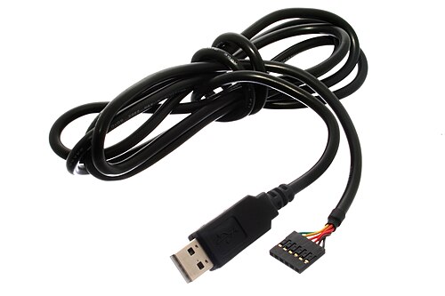 كابل FTDI TTL-232RG: كابل USB إلى UART.