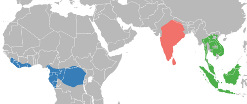 Map of range