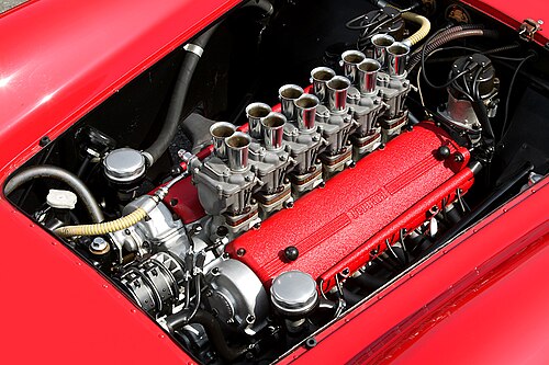 محرك 250 تيستا روسا تيبو 128 V-12