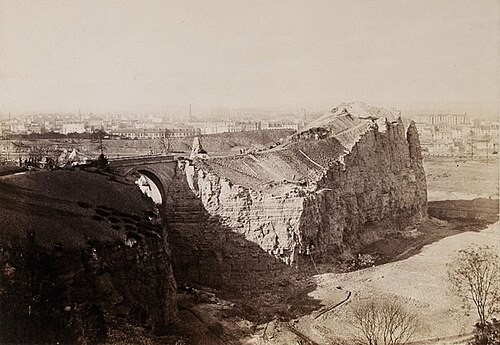 الحديقة قيد الإنشاء (1864-1867)