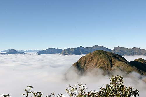 صورة لسلسلة جبال Hoàng Liên Sơn