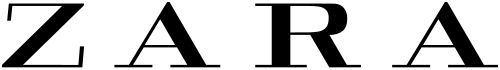 شعار زارا من عام 2008 إلى عام 2019.