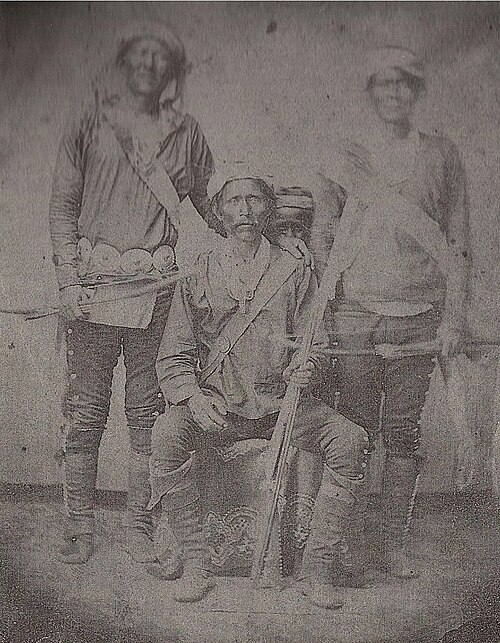 مانويليتو وباربونسيتو ونافاجو، صبي ورجل، 1868