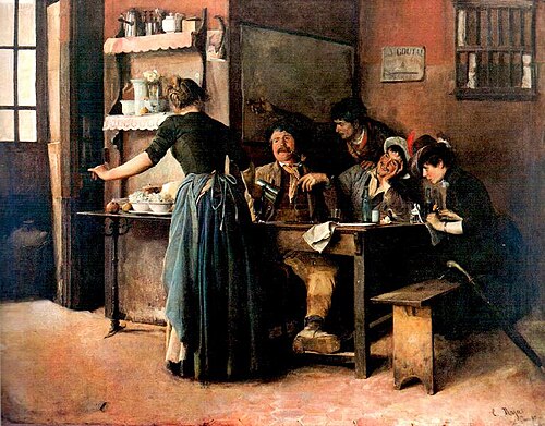 كريستوبال روخاس. (فنزويلا) لا تابيرنا. 1887.
