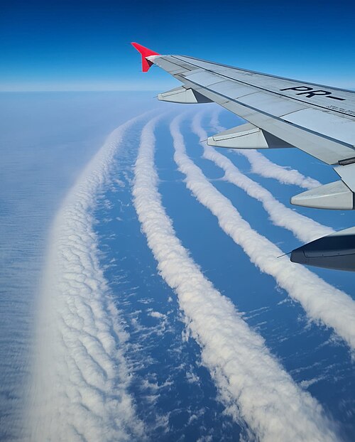 Roll clouds over southern Brazil