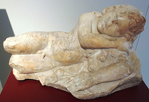 كيوبيد النائم في Rheinisches Landesmuseum Trier