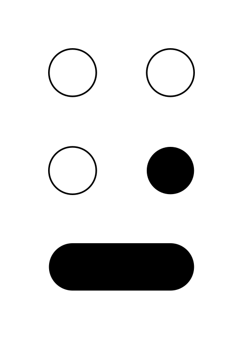 (نقاط نمط برايل - C5) (نقاط نمط برايل - C5)