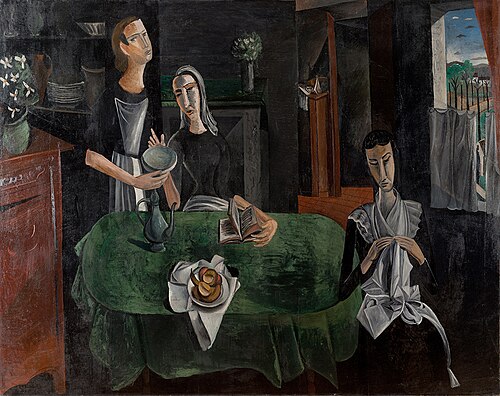 السبت، 1913-1914، زيت على قماش، 181 × 228 سم، متحف بوشكين، موسكو