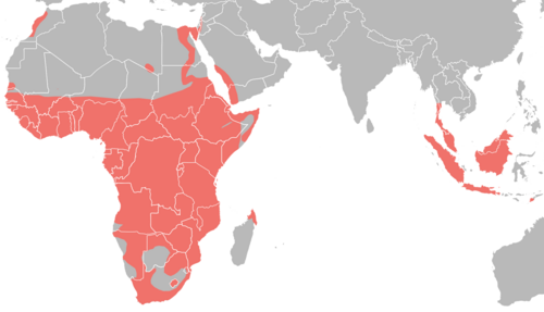 Map of range