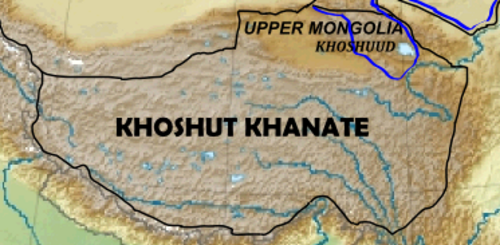 خانات خوشوت (1642-1717) التي كانت تتخذ من هضبة التبت مقراً لها