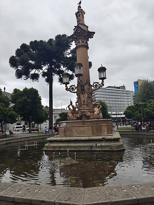 Fuente Alemana, one of city's notable landmarks