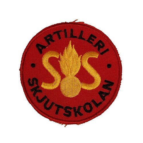 رقعة مدرسة مدفعية الجيش (Artilleriskjutskolan)