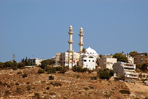 منظر للمسجد من بعيد