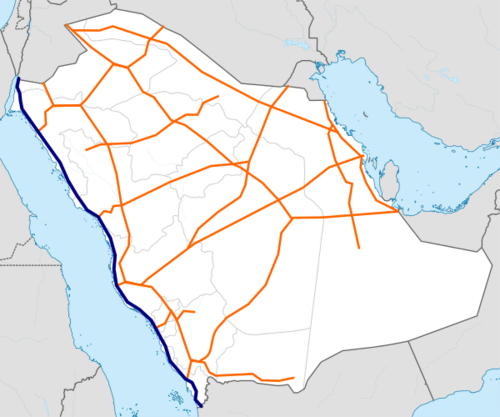 خريطة الطريق السريع رقم 5