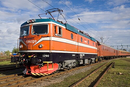 RC4 1290 باللون البرتقالي الأصلي لشركة SJ