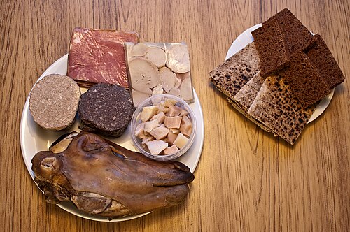 þorramatur الأيسلندية