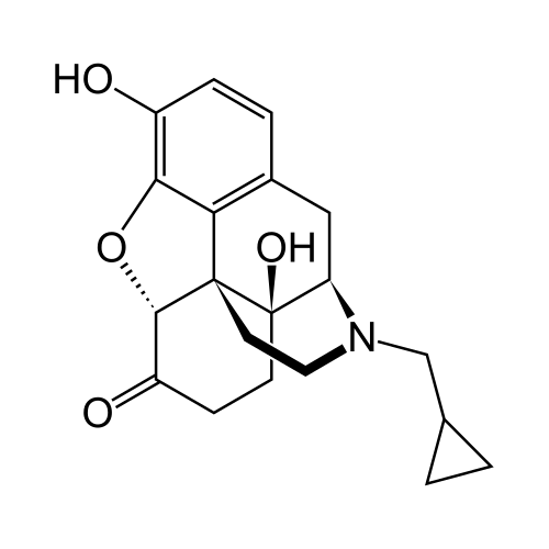 التركيب الكيميائي للنالتريكسون.