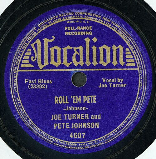 صورة للأغنية المنفردة ذات السبع بوصات "Roll 'Em Pete"
