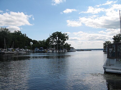 Cayuga – Seneca Canal at the Northern tip of Seneca Lake.