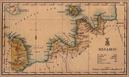 خريطة ميساميس عام 1918
