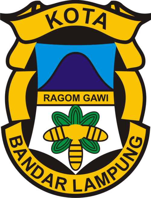 Former emblem of Bandar Lampung