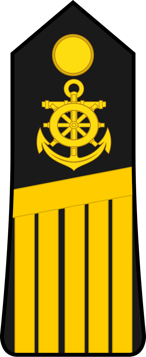 Capitaine de vaisseau (بحرية ساحل العاج)