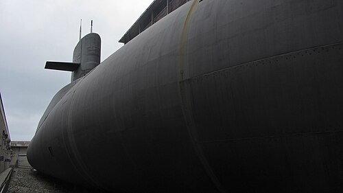 الغواصة Le Redoutable في Cité de la Mer