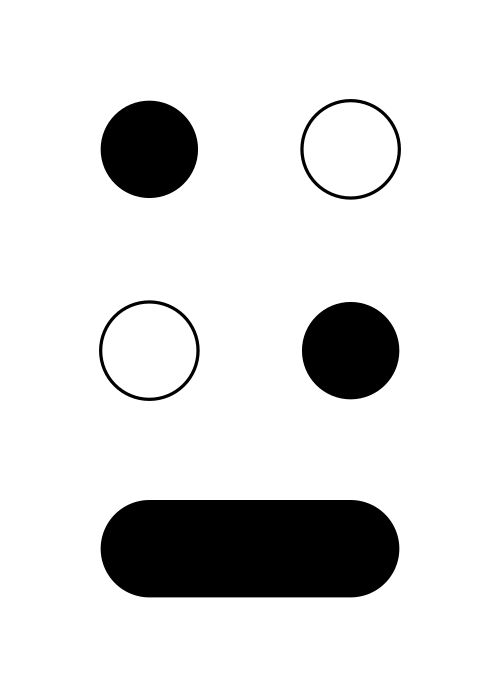 (نقاط نمط برايل - C15)