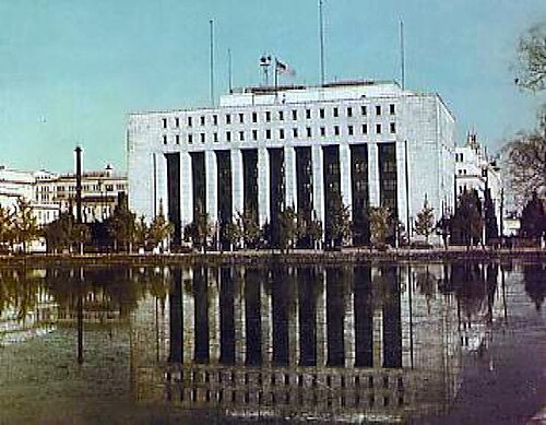 مبنى Dai-Ichi Seimei، تم تصويره في كاليفورنيا. 1950
