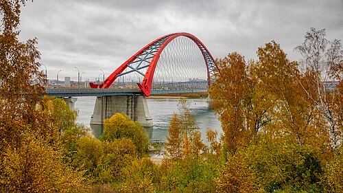 Bugrinsky Bridge in 2017