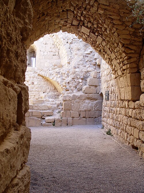 داخل قلعة الكرك