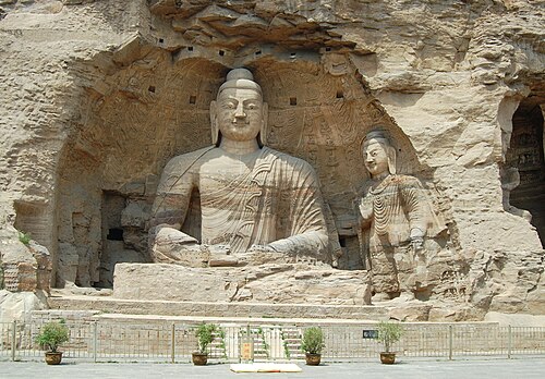 كهوف يونقانغ (云冈石窟)، داتونغ (大同)، الصين.