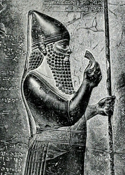 مردوخ أبلا إيدينا الثاني على نقش صخري