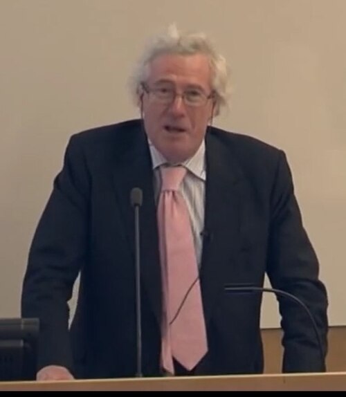 Lord Sumption (born 1948) lives on Crooms Hill in Greenwich. He is a former senior judge who sat on the Supreme Court of the United Kingdom between 2012 and 2018 and on the Hong Kong Court of Final Appeal between 2019 and 2024.
